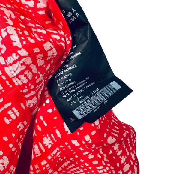 PRADA Tweed Jackie Red Dress Knee Length size 40 Short Sleeve - Picture 7 of 14